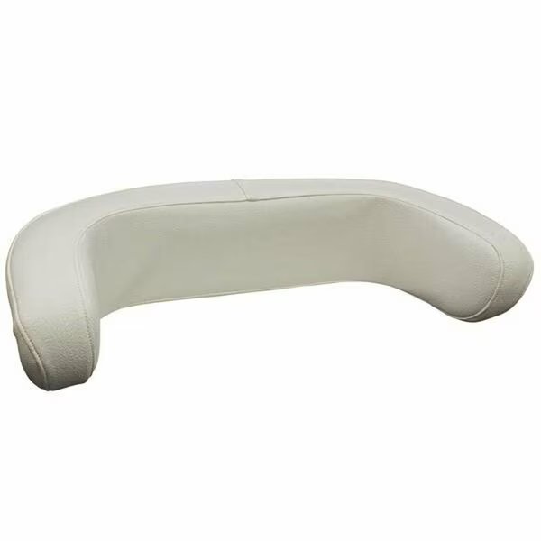 R0858 Seat Back, White Vinyl on Wood  Fits AllisChalmers 185, 190, 200, 210 Plus, Aftermarket, Mfr#: R0858-RIL